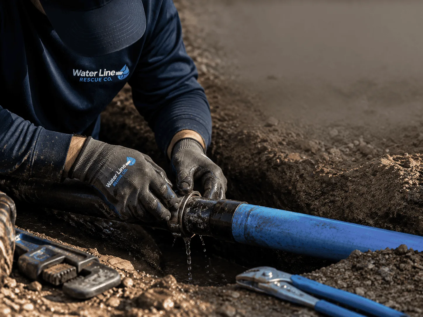 Why choose Water Line Repair in Huffman, TX